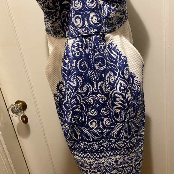 Awesome Jcrew dress with pockets. Asian inspired - Picture 3 of 7